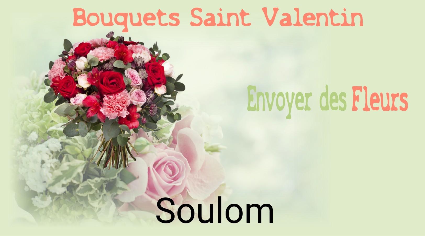 Roses de Saint-Valentin livrées à Soulom